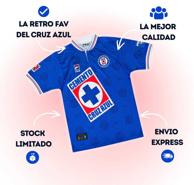Cruz Azul Local - 97/98