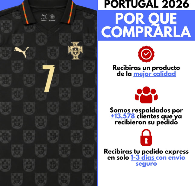 Portugal Visita Mundial Player - 2026 Pantera Negra